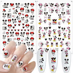 Tezocr stickers applied on fingernails demonstrating quick professional-looking results