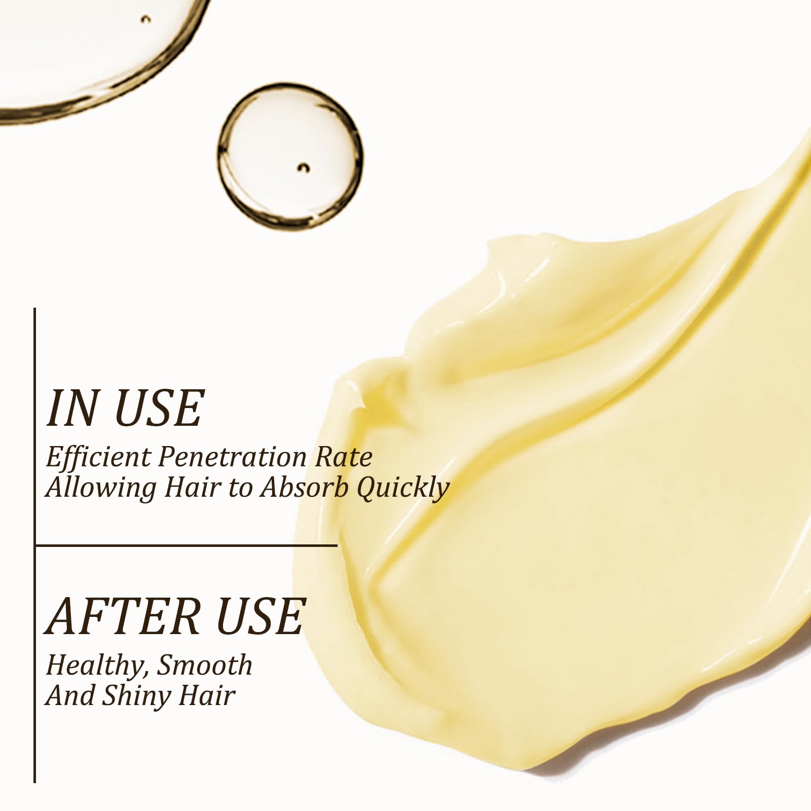 Tgideas before and after ends comparison showing reduced breakage and shine