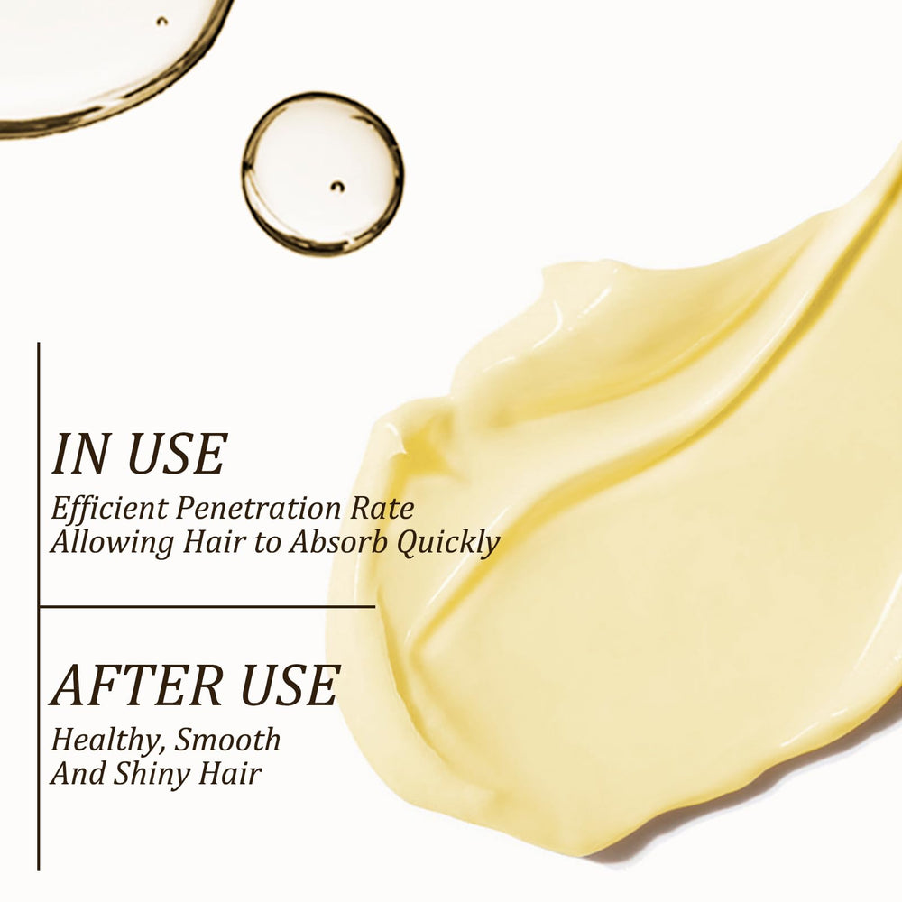 Tgideas before and after ends comparison showing reduced breakage and shine