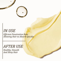 Tgideas before and after ends comparison showing reduced breakage and shine