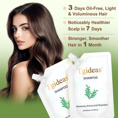 Tgideas botanical rosemary ingredient display conveying natural aroma and clarifying benefit