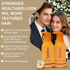 Tgideas conditioner creamy texture demonstrating smoothening benefit