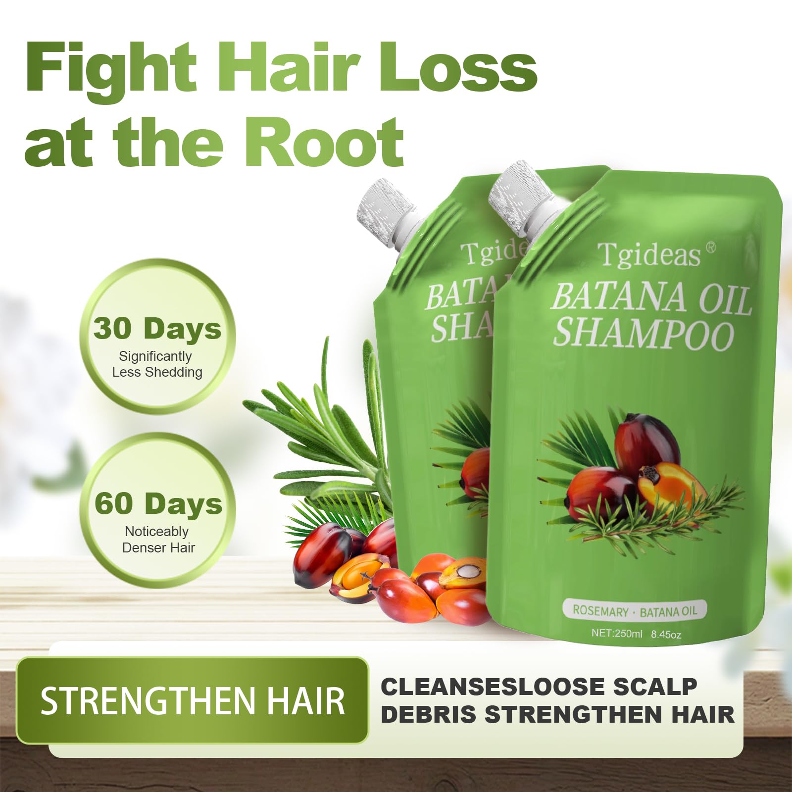 Tgideas lifestyle image of woman using shampoo for a refreshed scalp