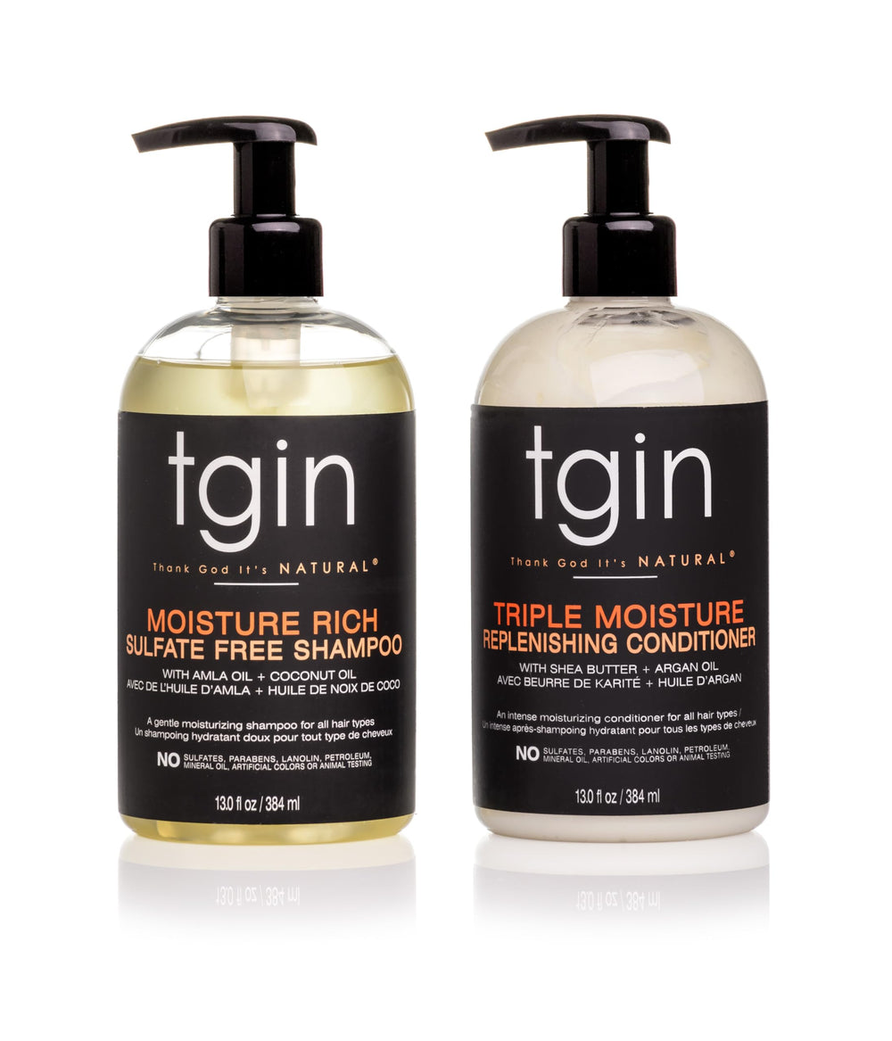 tgin duo front packaging showing both 13 oz bottles and benefits