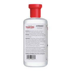 THAYERS bottle on bathroom shelf implying everyday skincare convenience