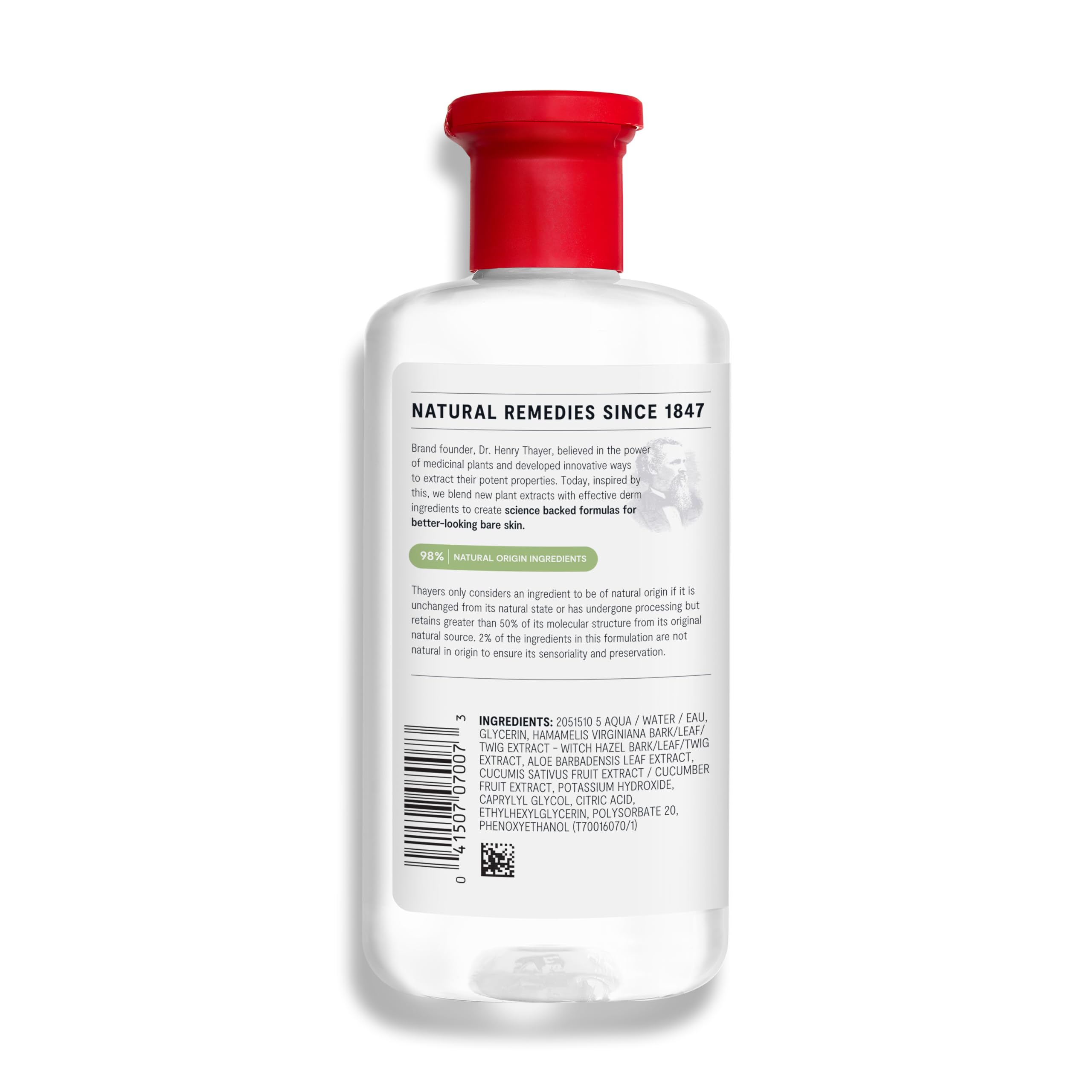 Thayers witch hazel botanicals from farm showcasing plant sourcing