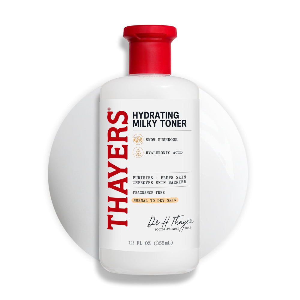 THAYERS front bottle view showing product benefit of hydration