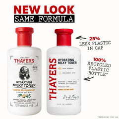 THAYERS creamy pour texture close-up highlighting lightweight hydration