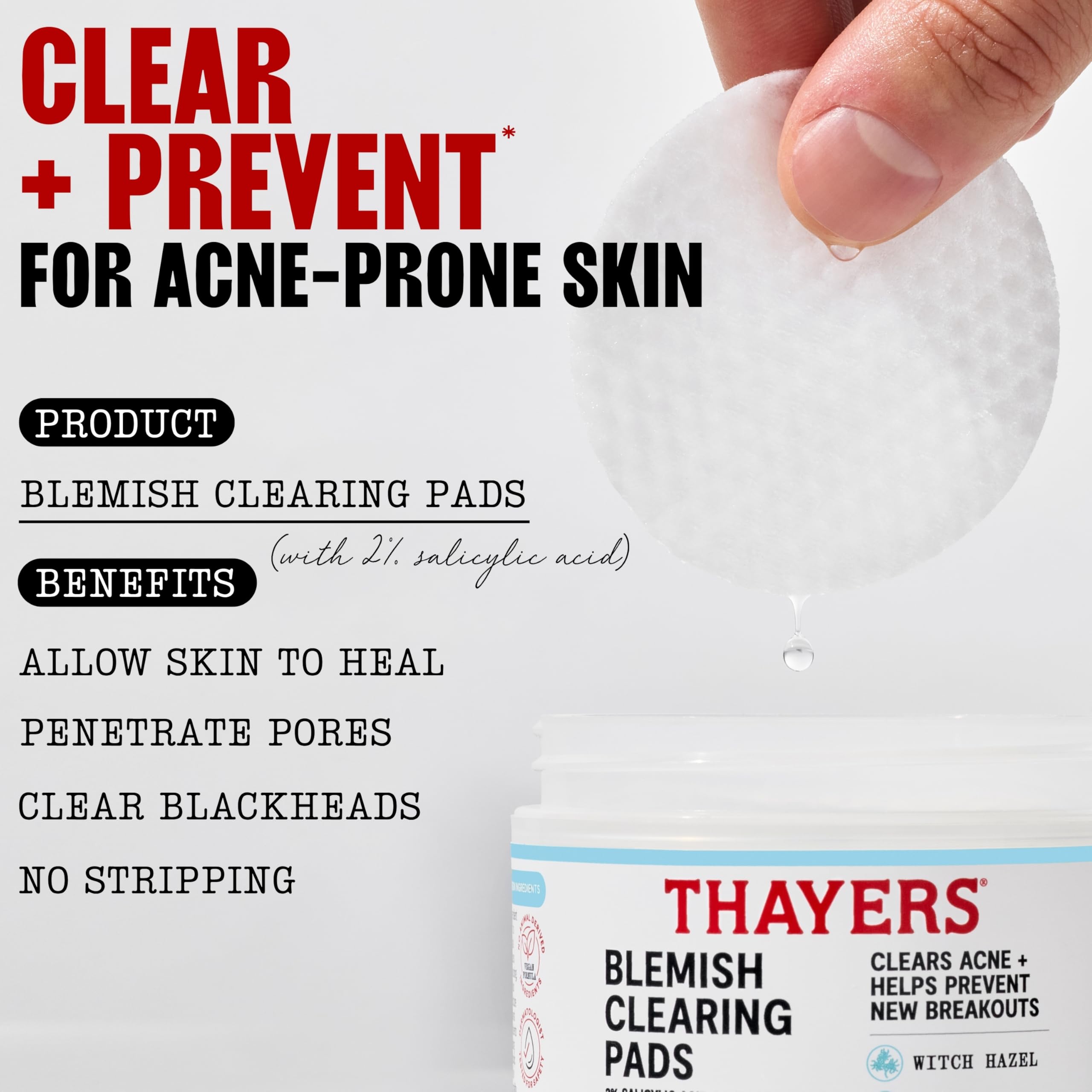 Thayers pad in hand for size and travel-friendly scale benefit