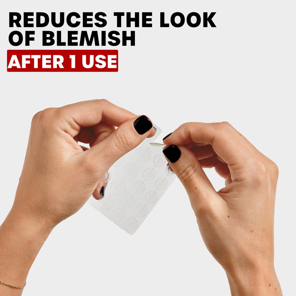 THAYERS close-up of the patch texture highlighting ultra-thin beveled edge benefit