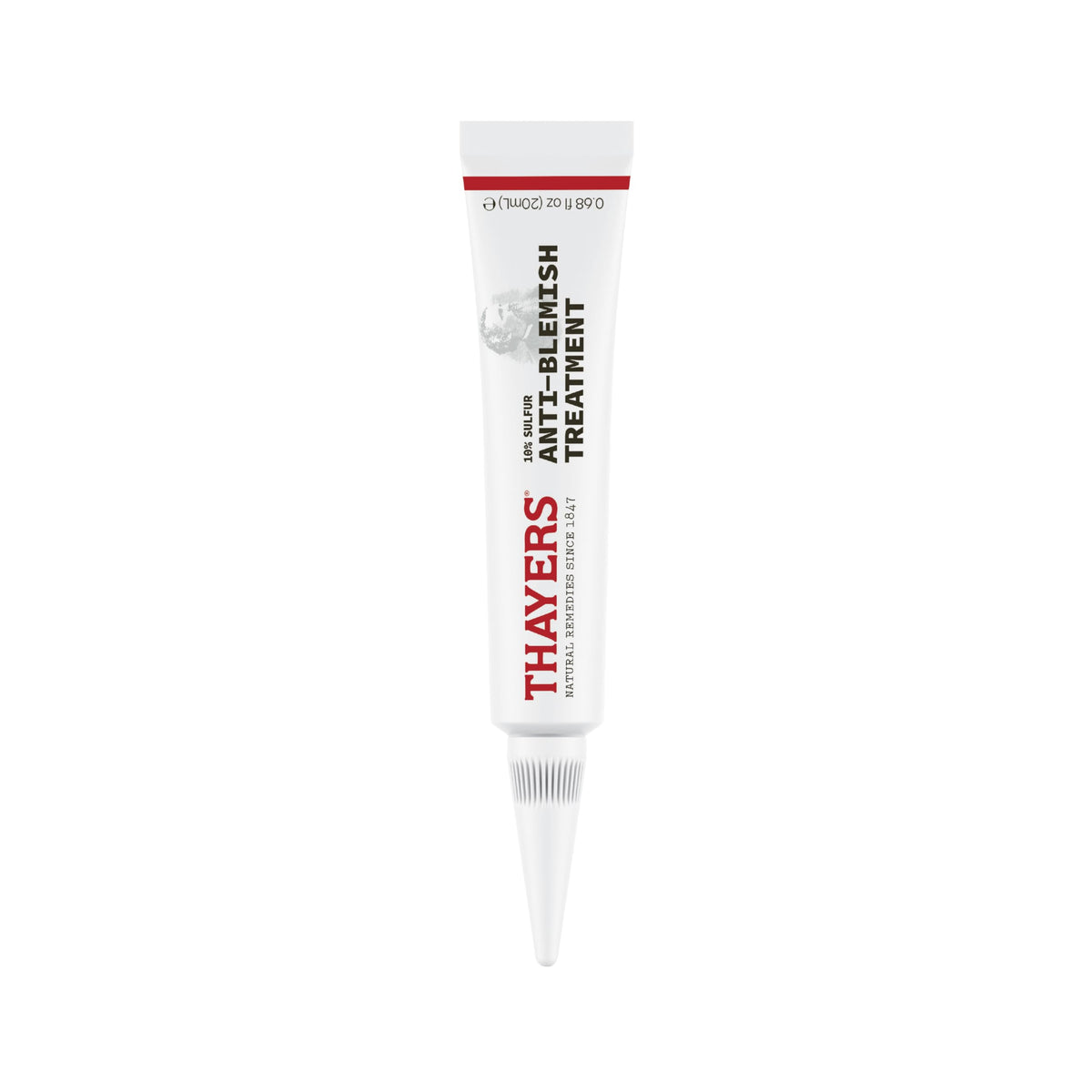THAYERS front packaging showing bottle and label, clear benefit for targeted acne care
