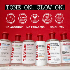 Thayers toner among serums and moisturizer showing routine prep benefits