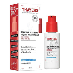 THAYERS front packaging showing product name and compact travel size benefit