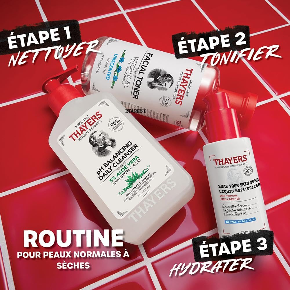 THAYERS snow mushroom and hyaluronic visual highlighting hydrating actives