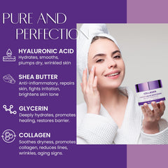 The Beauty Standard moisturizer spread on hand demonstrating fast absorption