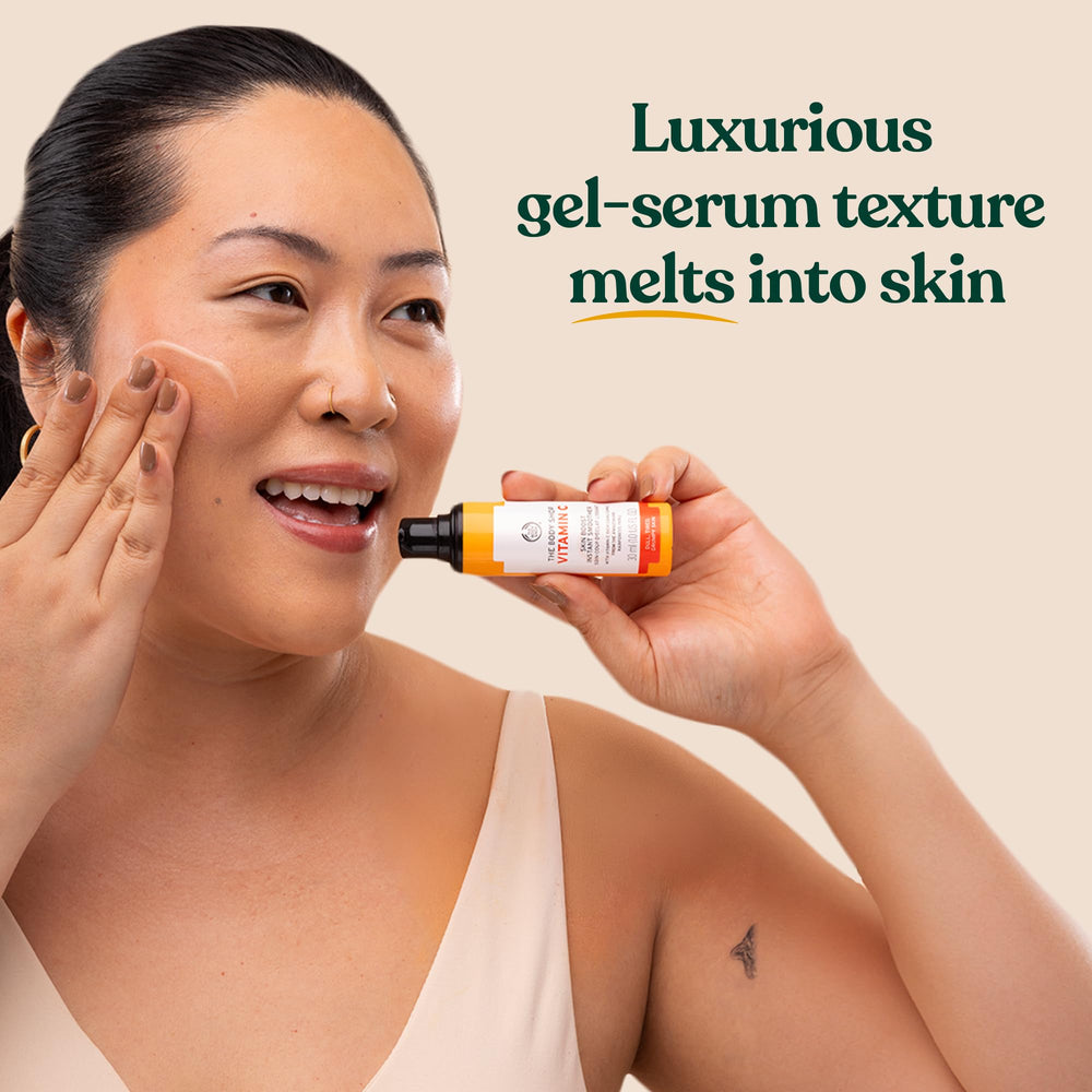 The Body Shop camu camu berries image showing natural vitamin C source