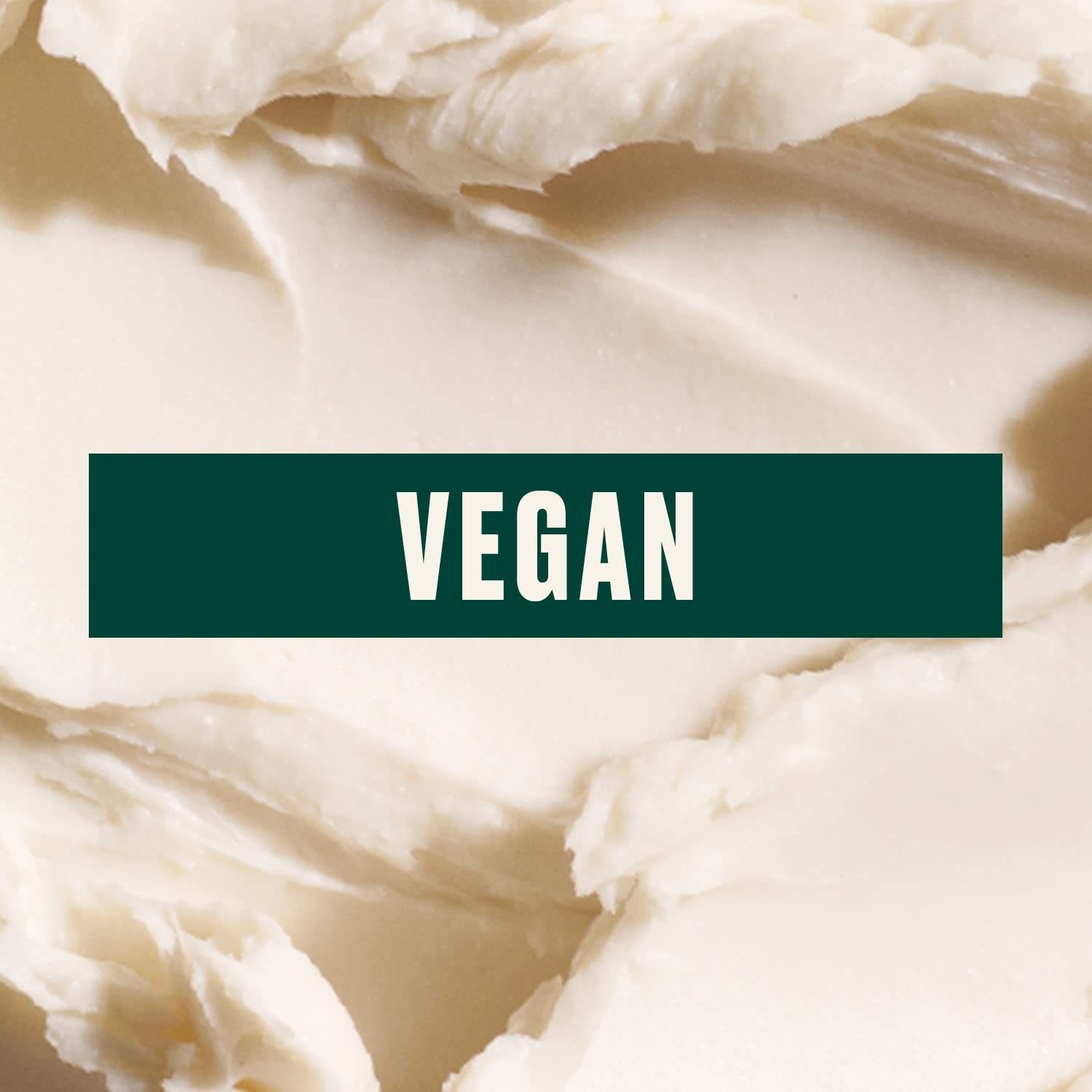 The Body Shop aluminium lid and recycled label emphasize sustainable packaging benefit