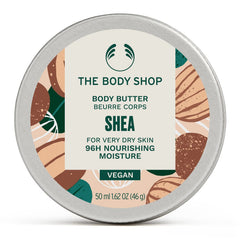The Body Shop jar front view showing label and compact size for travel