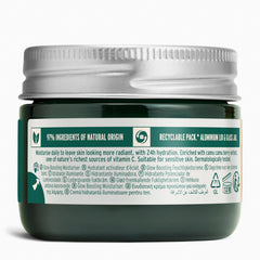 The Body Shop gel-cream texture close-up for lightweight hydration