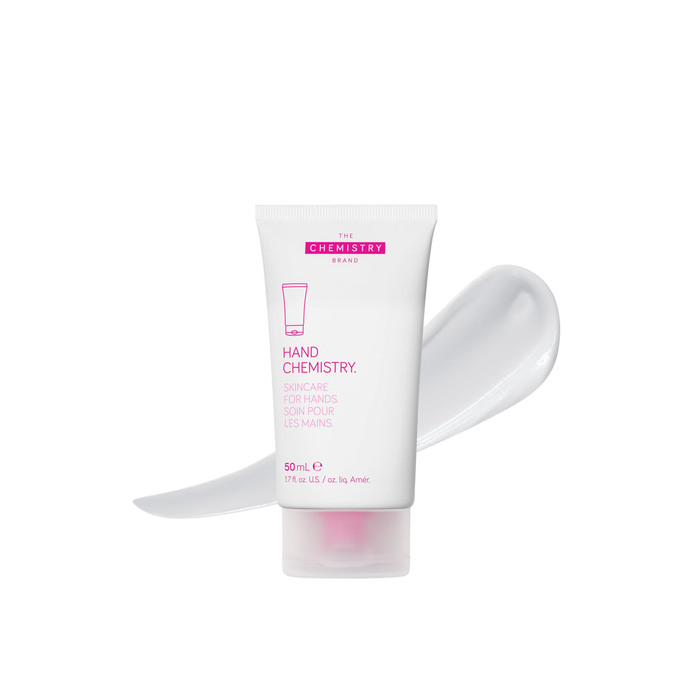 The Chemistry Brand front tube view showing product and convenient size