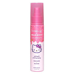 The Crème Shop Hello Kitty front packaging showing rose water label and cute design, hydrate benefit
