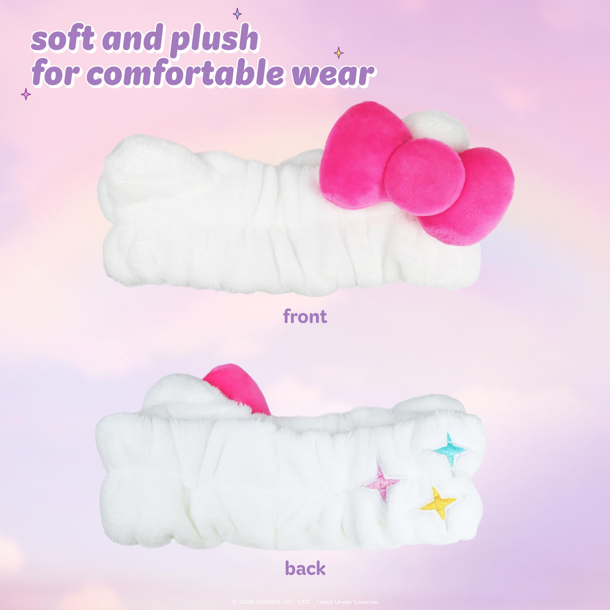 The Crème Shop plush fabric texture detail demonstrating softness and gentle-skin benefit