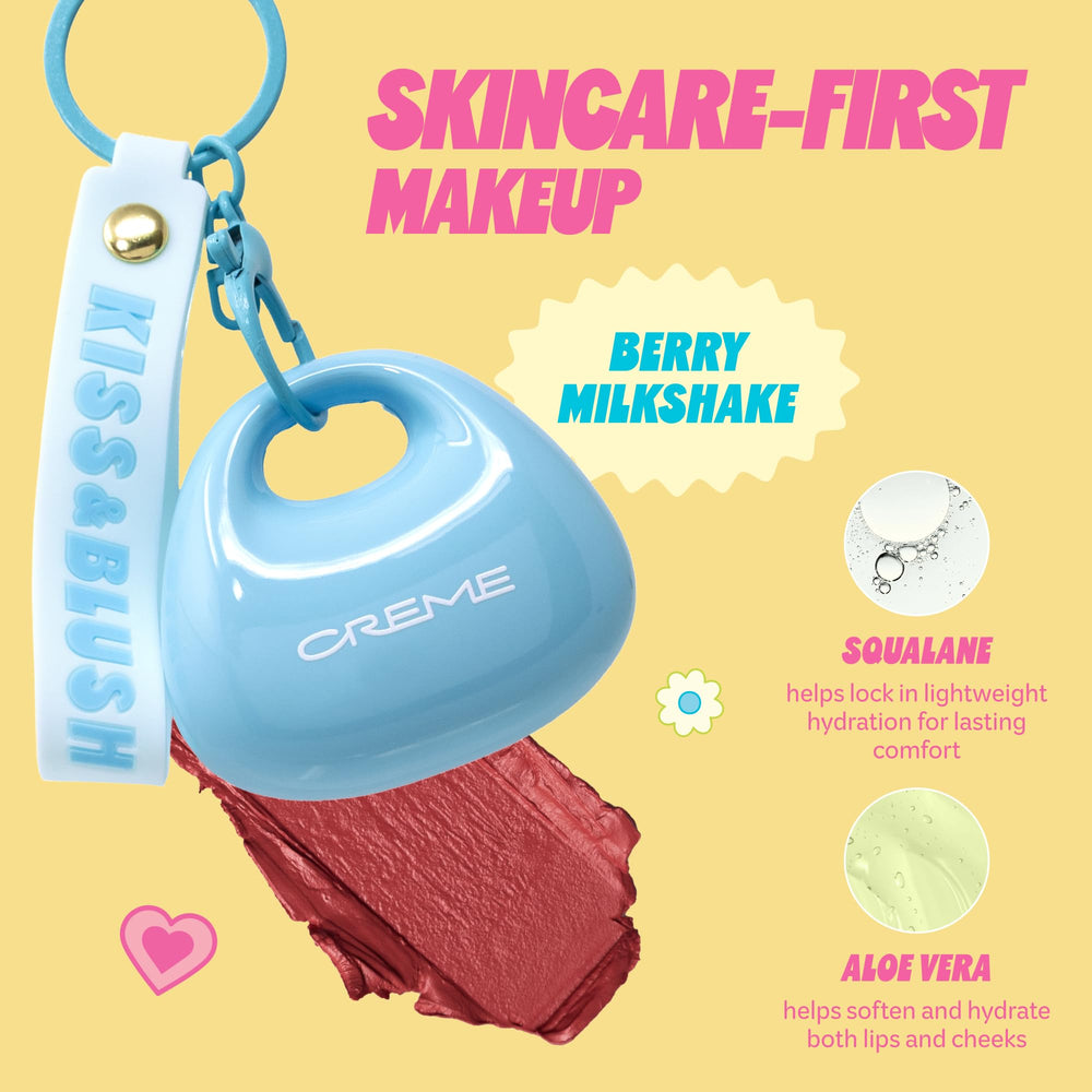The Crème Shop cheek application demonstrating natural flush and easy blending