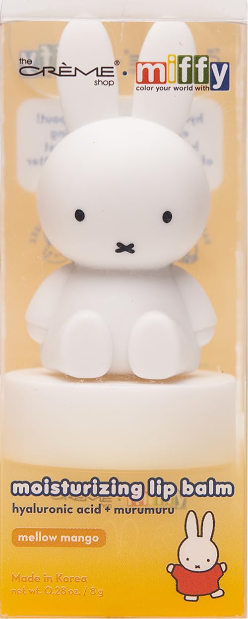 The Crème Shop Miffy cap close-up highlighting collectible design and charm