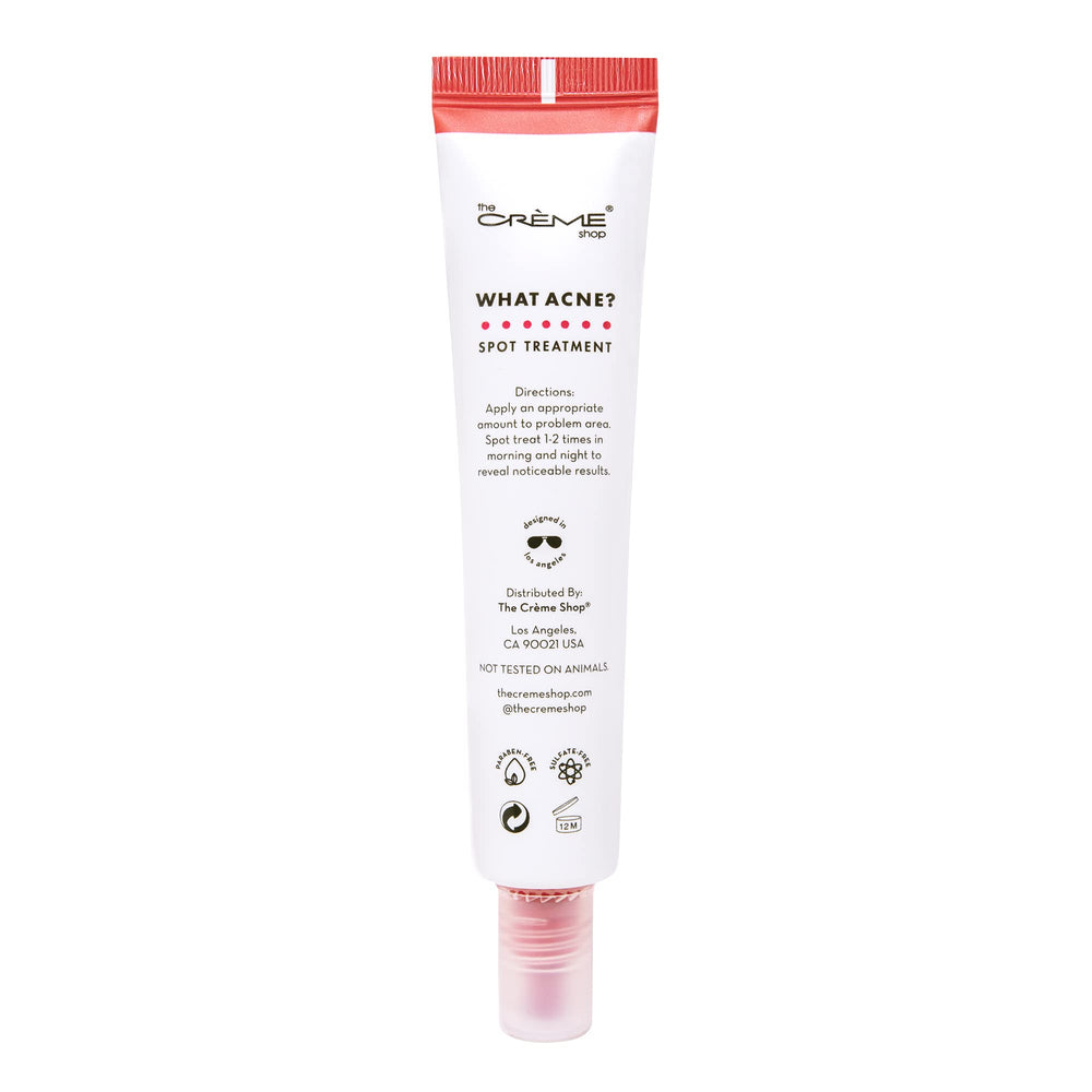 The Crème Shop close-up label showing tranexamic acid propolis and cica ingredients benefit
