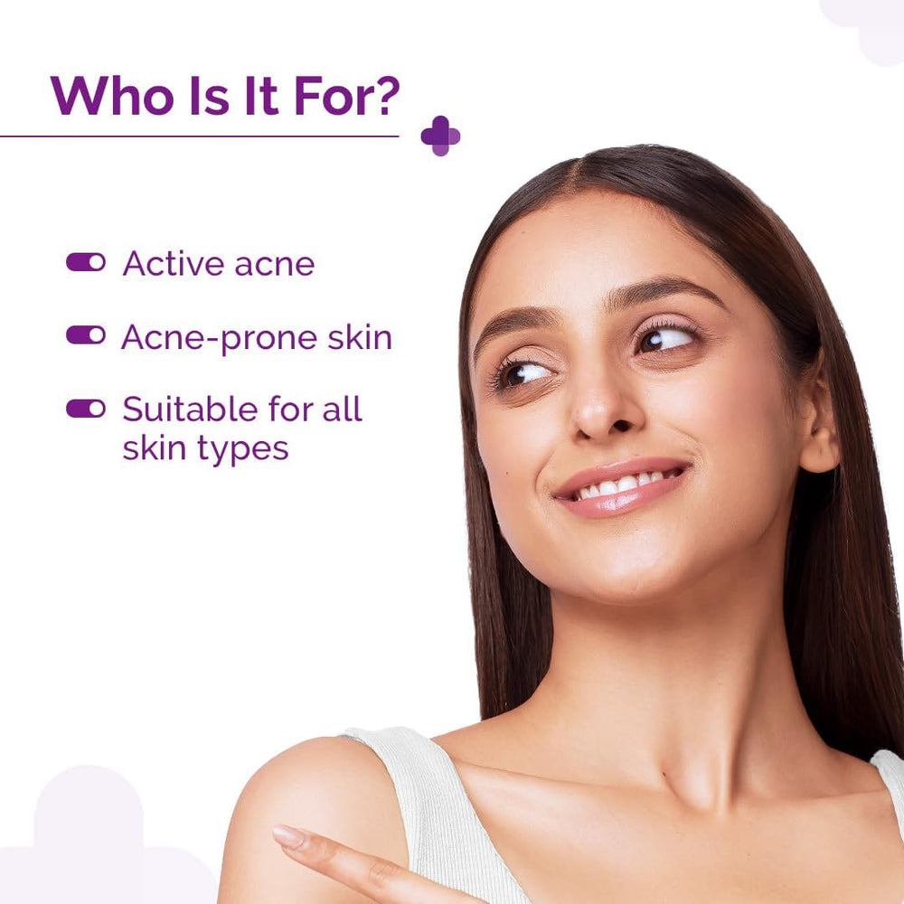 The Derma Co product label and ingredient list for transparency and trust