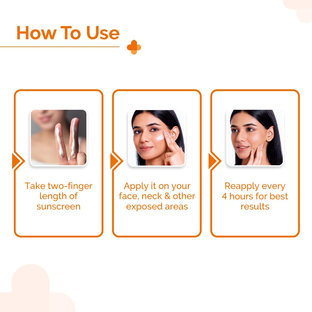 The Derma Co cheek before-and-after showing matte pore-refined look