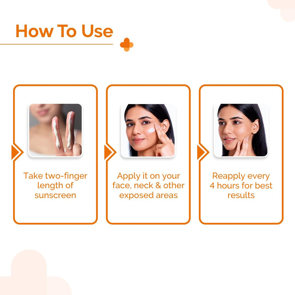 The Derma Co cheek before-and-after showing matte pore-refined look