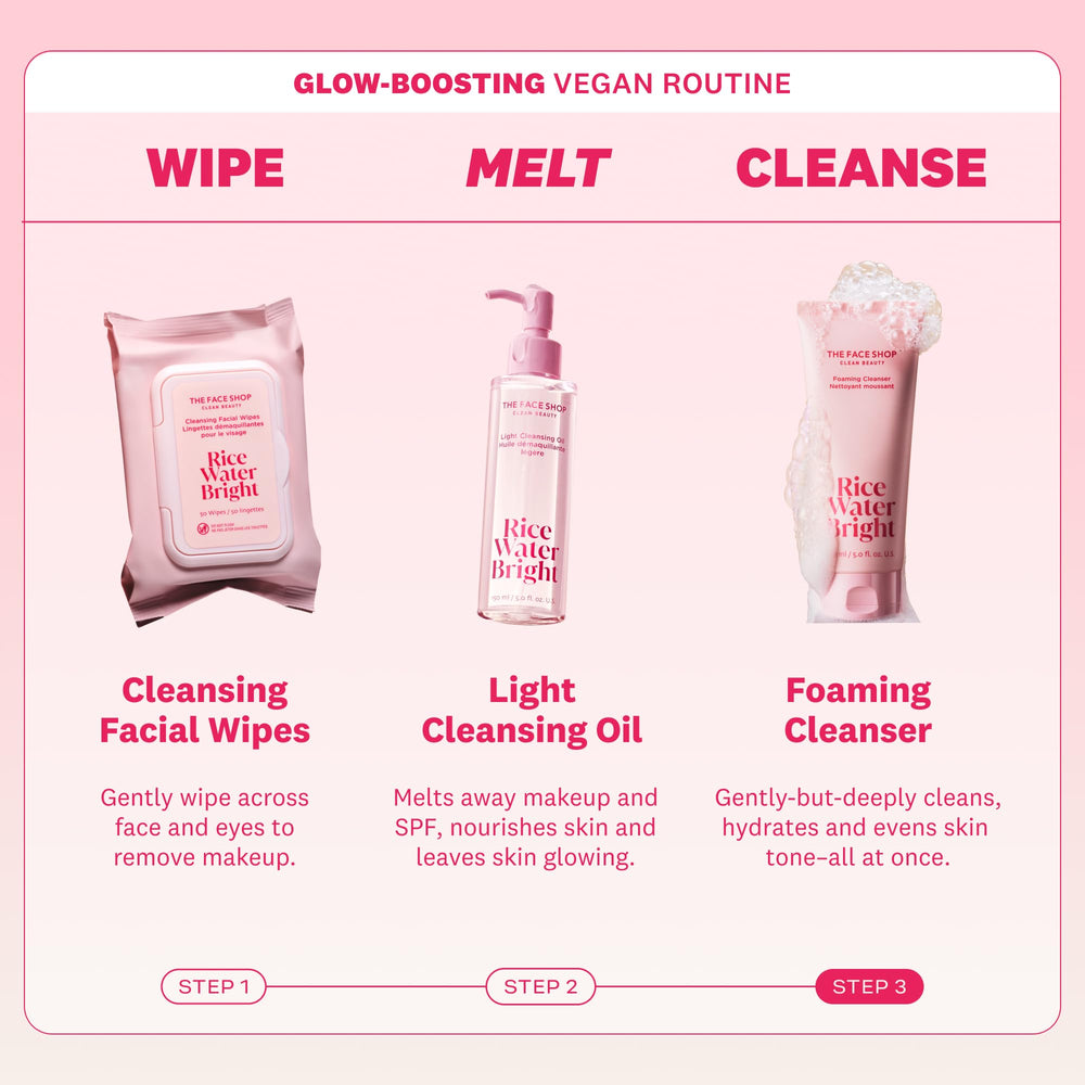 The Face Shop creamy foam texture close-up showing gentle lathering benefit