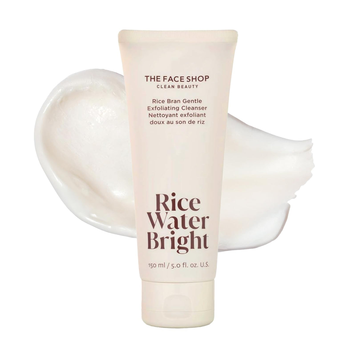 The Face Shop front packaging showing cleanser tube and benefits