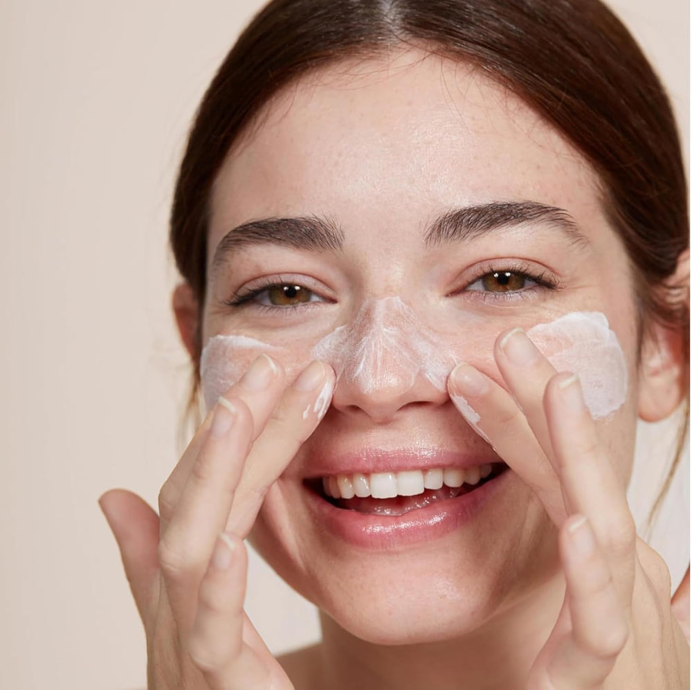 The Face Shop rice bran ingredient arrangement highlighting natural origin