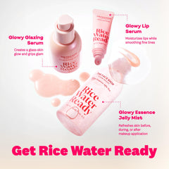 THE FACE SHOP product in a natural outdoor scene showing subtle glow benefit: wearable daily radiance