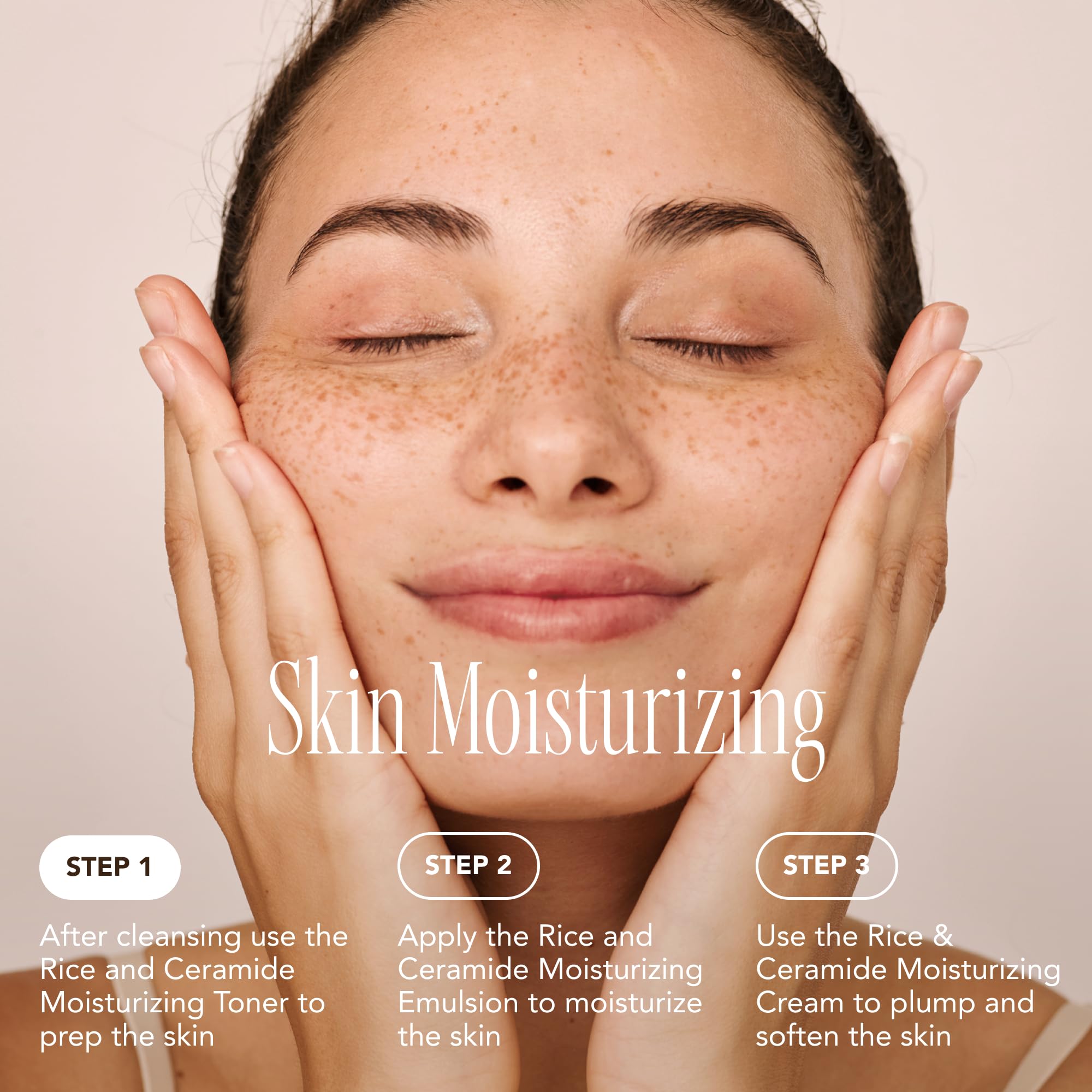 Bathroom counter lifestyle with The Face Shop set in routine, showing everyday usability