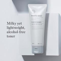 The Face Shop product placed on a bath shelf suggesting daily routine convenience