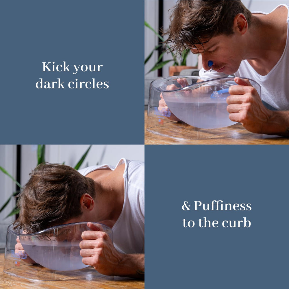 The FaceTub packaging and label showing made-in-USA information and clear instructions benefit