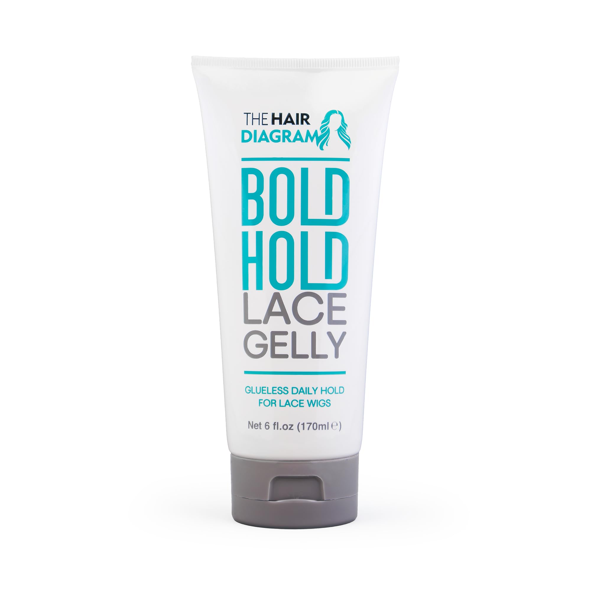 The Hair Diagram front label on 6oz jar showing product name and benefit