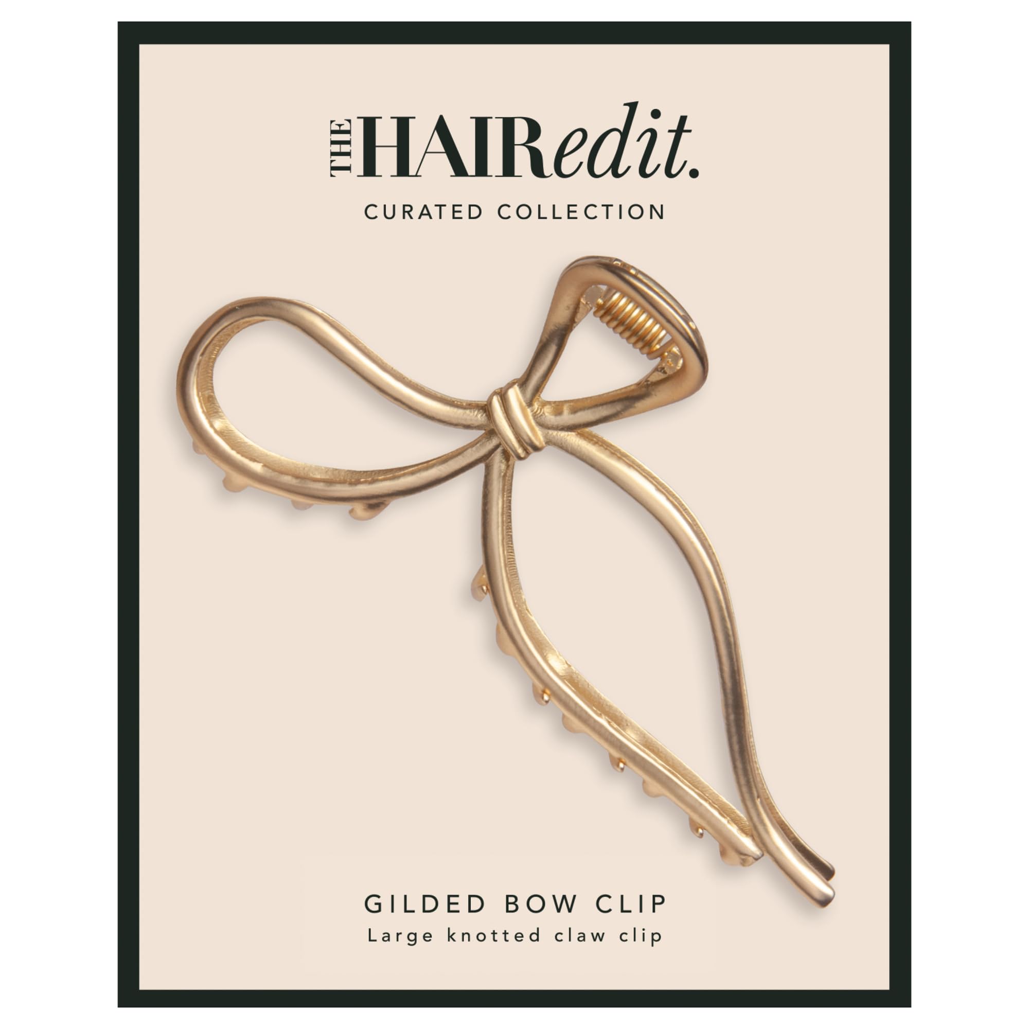 The Hair Edit clip styled with outfit showing festive chic enhancement benefit