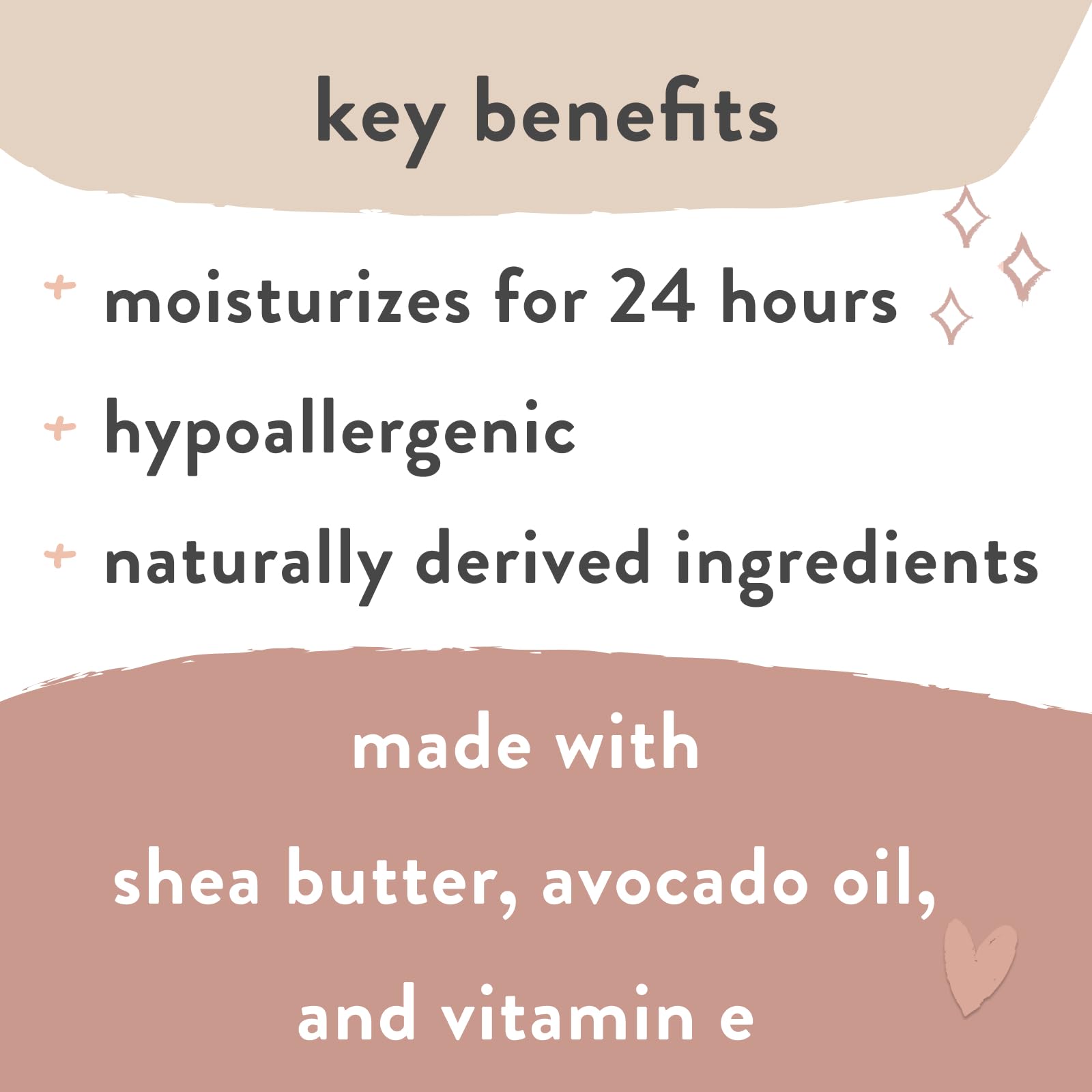 The Honest Company applying butter to pregnant belly for soothing hydration