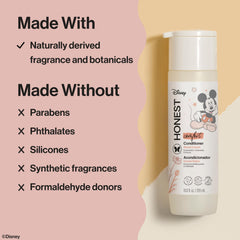 The Honest Company Disney Mickey Mouse bottle design making bath time fun and calming