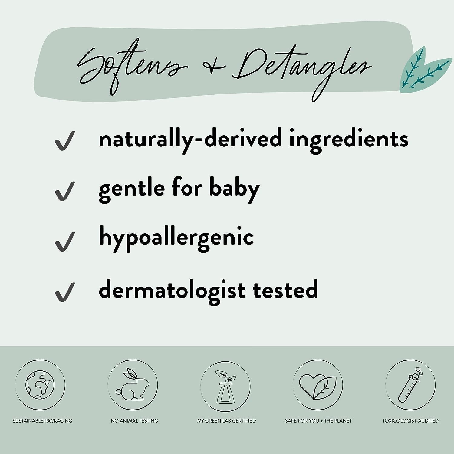The Honest Company close-up nozzle focusing on mist control for even product distribution