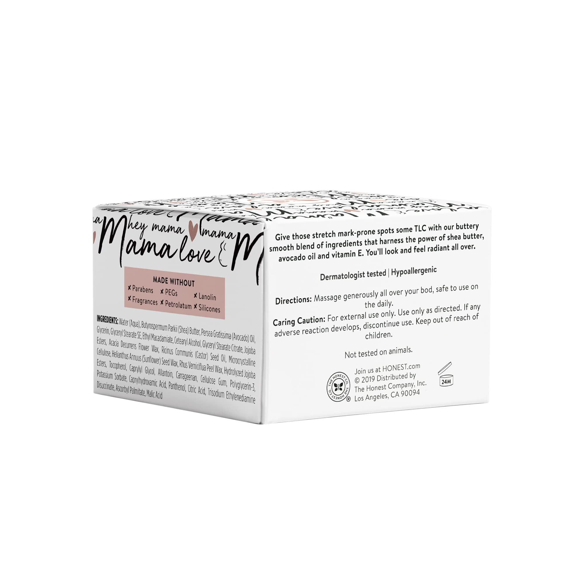 The Honest Company jar arranged with natural ingredients demonstrating plant-derived formulation