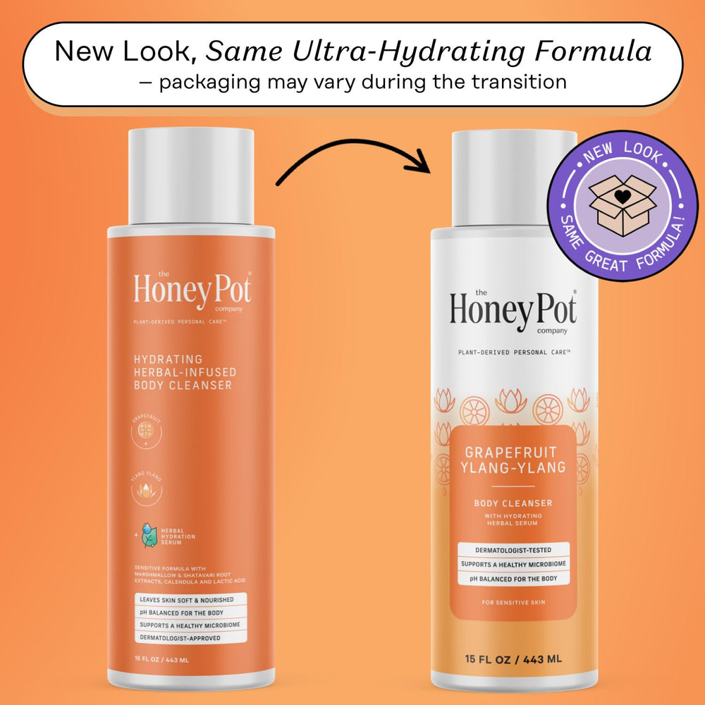 The Honey Pot Company pump top close-up for easy dispensing and control