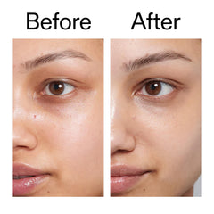 The INKEY List eye cream on bathroom vanity in morning routine setting for refresh