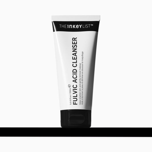 The INKEY List cleanser front packaging showing product and benefit of brightening