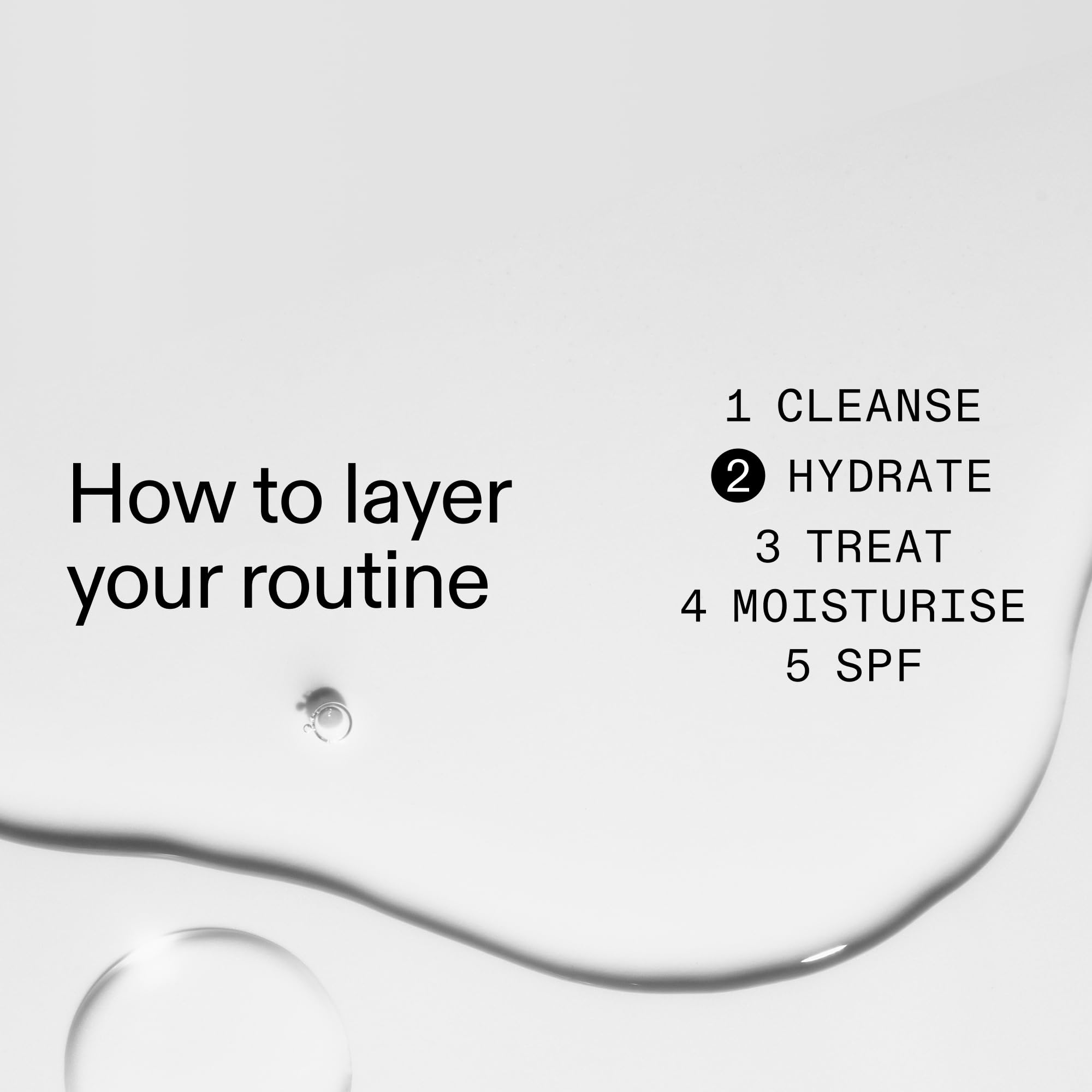 The INKEY List product label and ingredients emphasizing transparency benefit