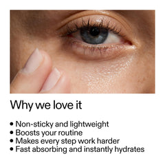The INKEY List pipette dispensing serum, highlighting precise application benefit